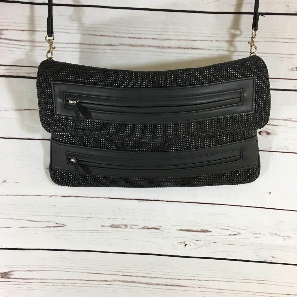 SOLD urban oxide Black Rubber Crossbody Bag - Picture 2 of 7